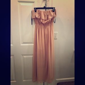 Peachy Thin Strap Dress